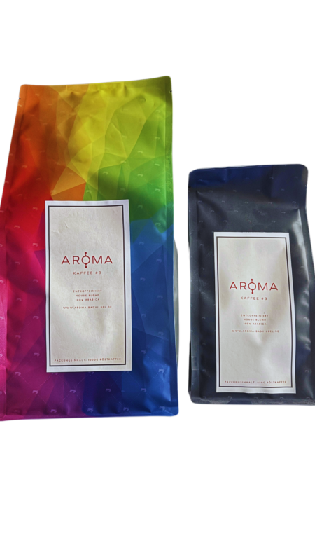 AROMA Kaffee #3, Entkoffeinierte Bohnen